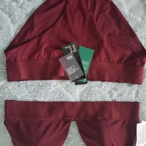 H&M Burgundy Women's Bikini Set